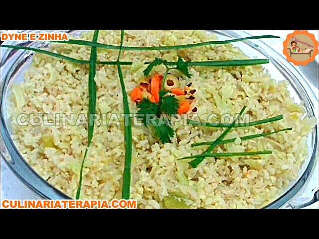 'Video thumbnail for Aprenda a Fazer Arroz Integral com Couve-Flor Super Light'