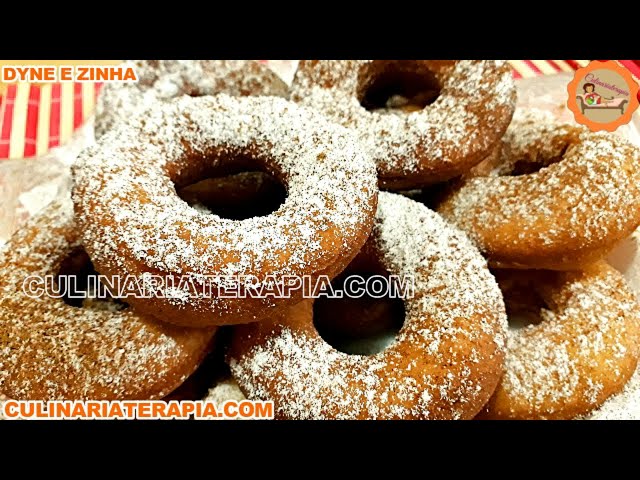 'Video thumbnail for Rosquinhas Fritas de São João - Culinária Terapia por Dyne e Zinha'