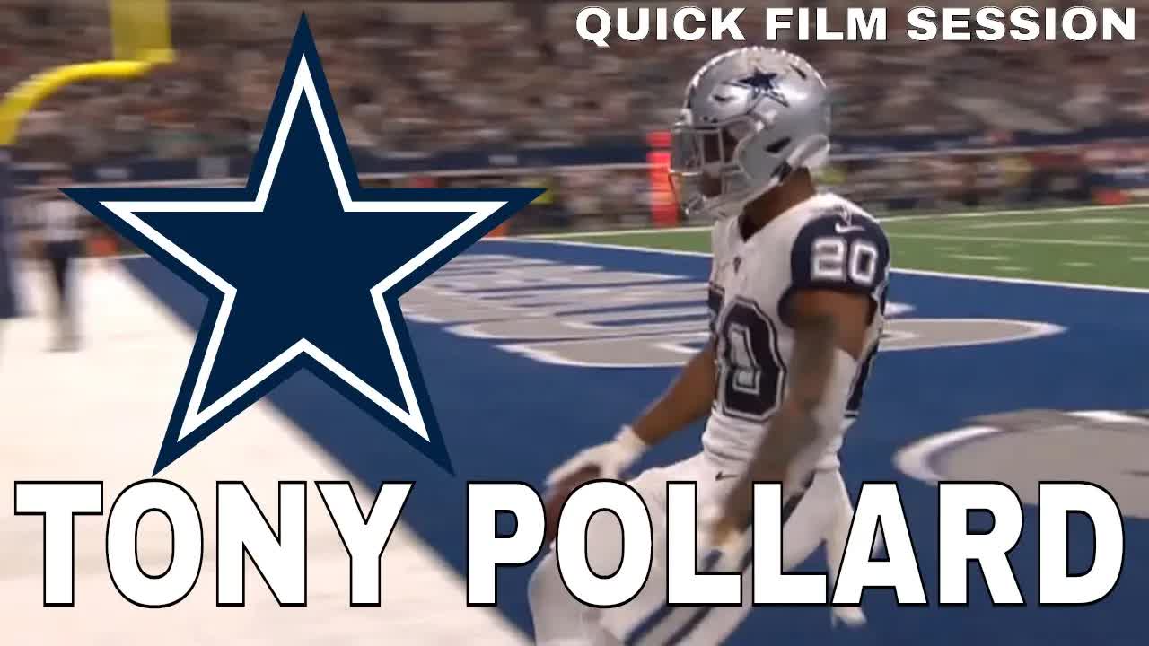 'Video thumbnail for law nation sports: dallas cowboys tony pollard week 3 film analysis'
