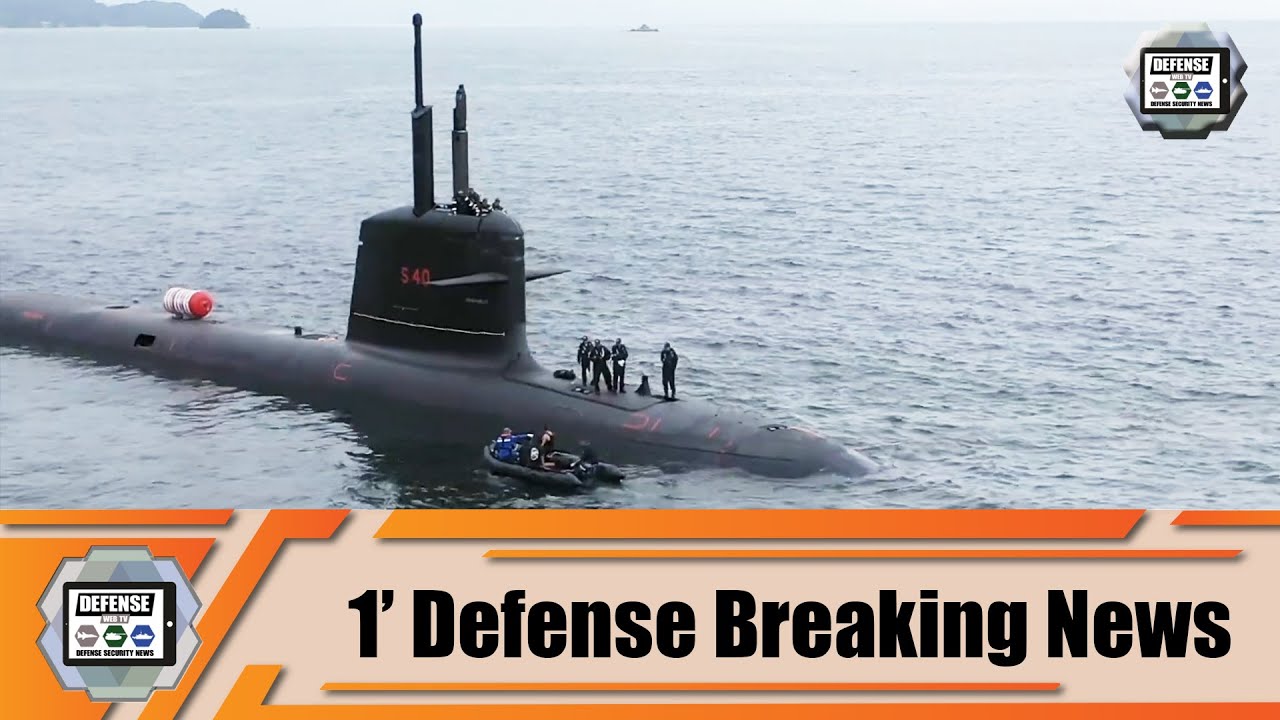 'Video thumbnail for Riachuelo Scorpene submarine of Brazilian Navy has successfully passed first static immersion trials'
