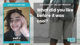 Video thumbnail for vaff.f was depressed, before it was cool. Ahead of the trends 😔