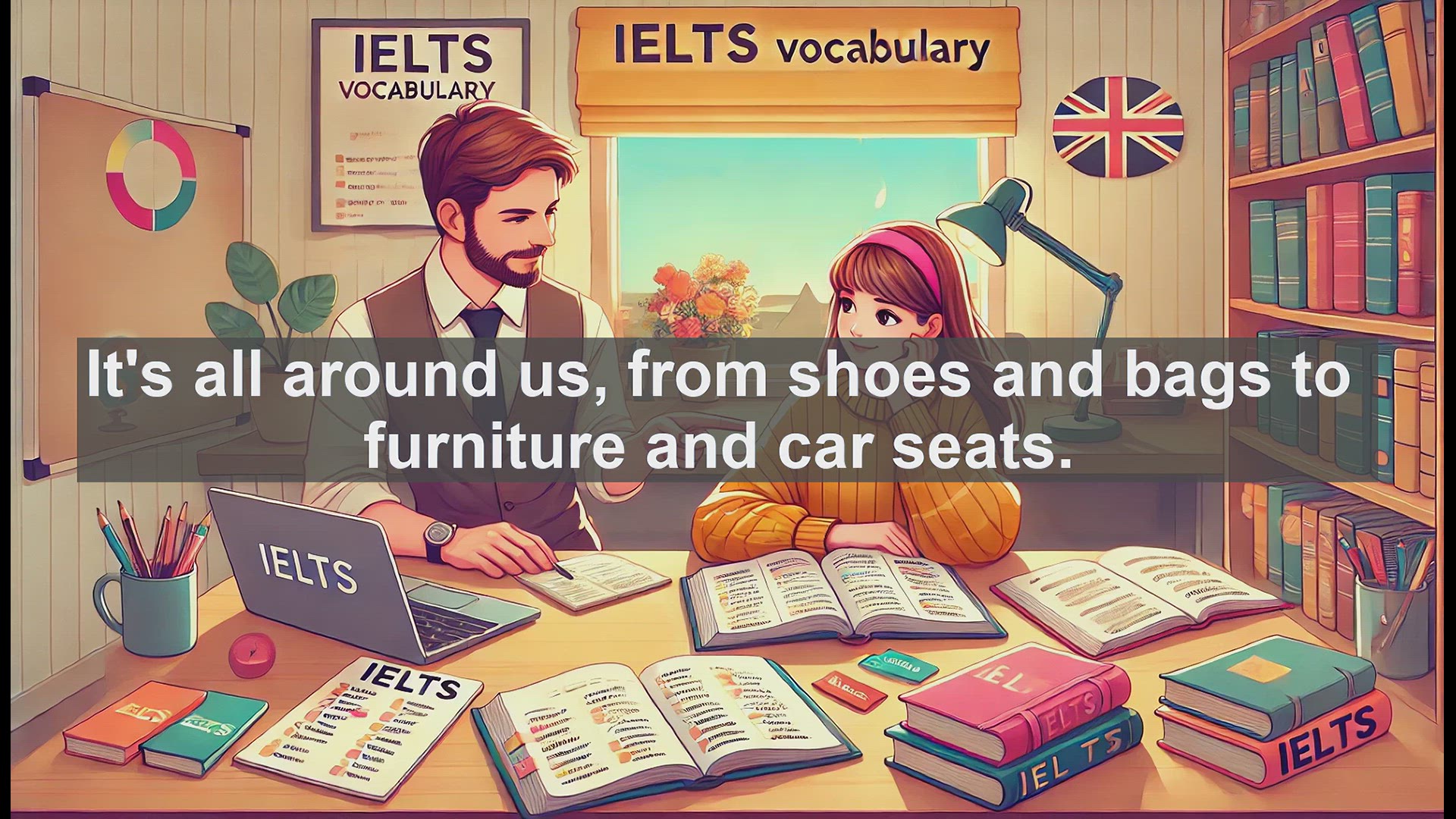 'Video thumbnail for 2500 Must Know IELTS 5.5 Vocabulary - Leather: Understanding and Using the Word in English'