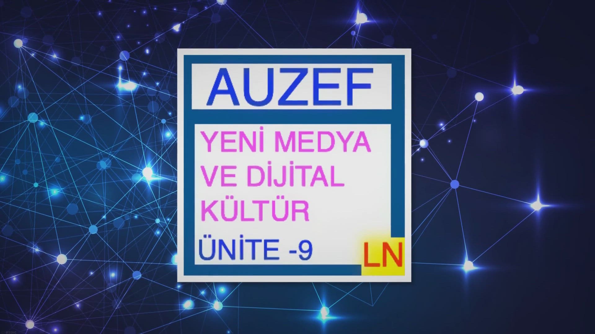 'Video thumbnail for  Yeni Medya ve Dijital Kültür Ünite -9 Sanal Yaşam ve Avatarlar'