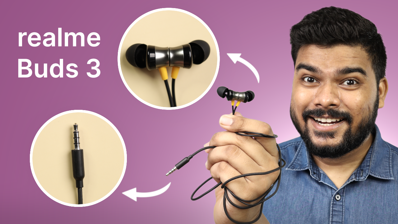 Video thumbnail for Wired Earphones With 3.5mm Jack | realme Buds 3 Review