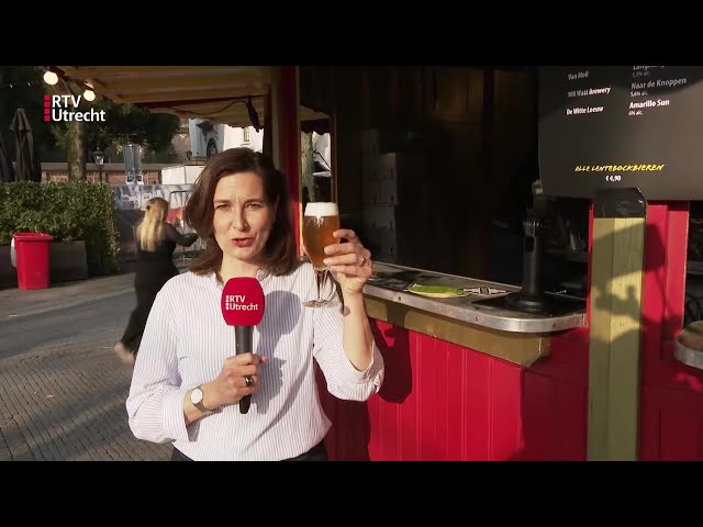 'Video thumbnail for 2022-03-25 Ulrike Nagel - RTV Utrecht - Ein-de-lijk kan het weer: het Lentebock Festival in Utrecht'