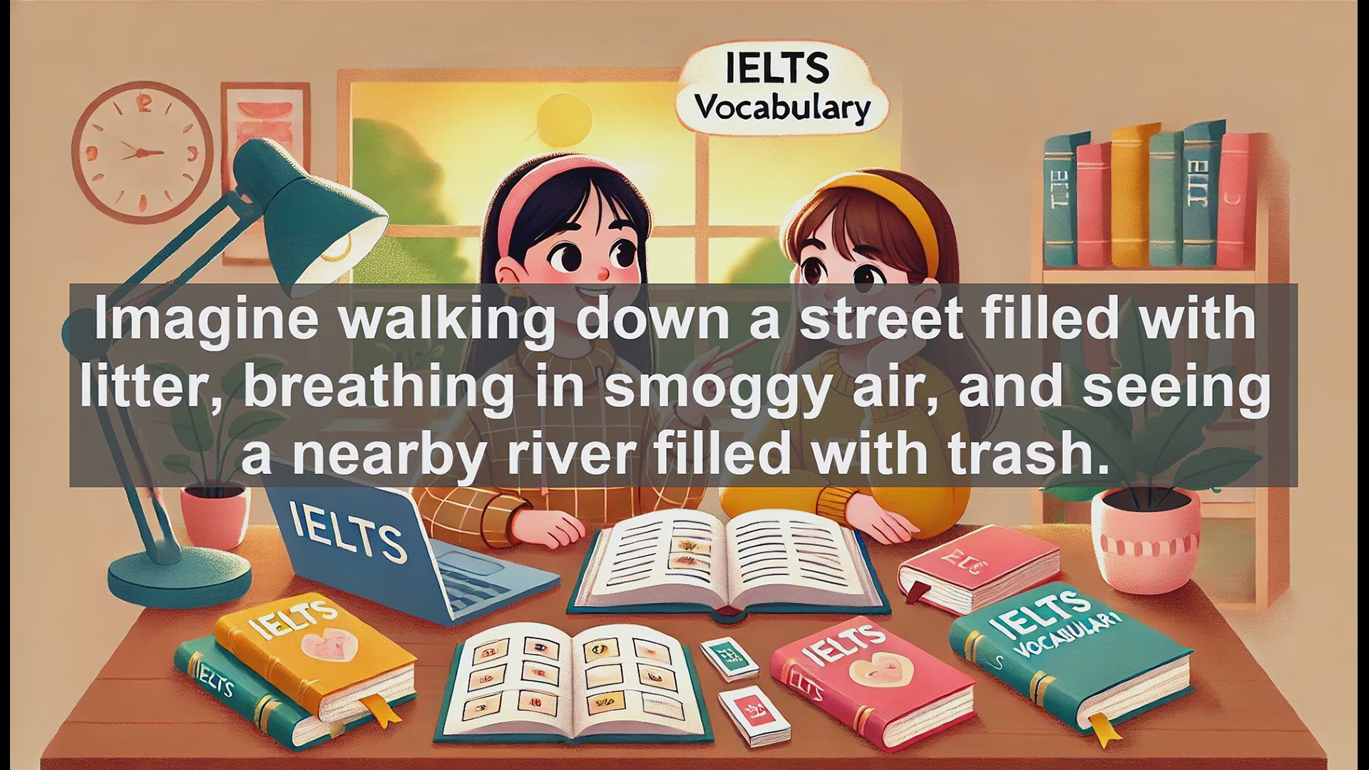 'Video thumbnail for 2500 Must Know IELTS 5.5 Vocabulary - Understanding Pollution: Key Vocabulary for IELTS'