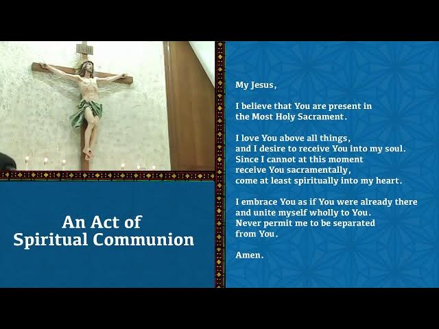Video thumbnail for Holy Mass from St Edward the Confessor in Tallulah 10-13-2024