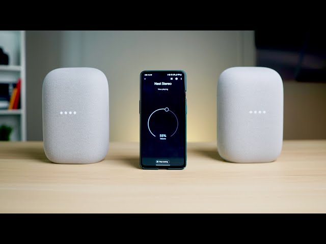 'Video thumbnail for Google Nest Audio: How To Set Up Stereo Pairing'