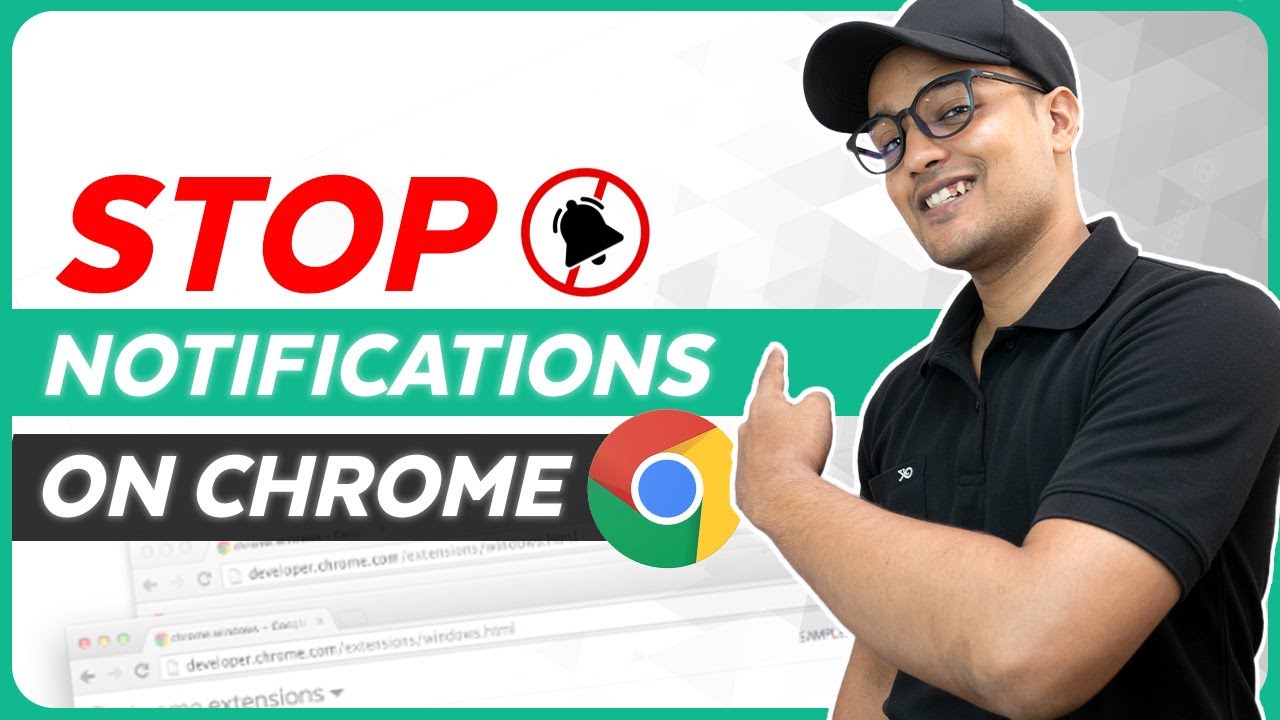 'Video thumbnail for How To Stop Notification On Google Chrome Browser'