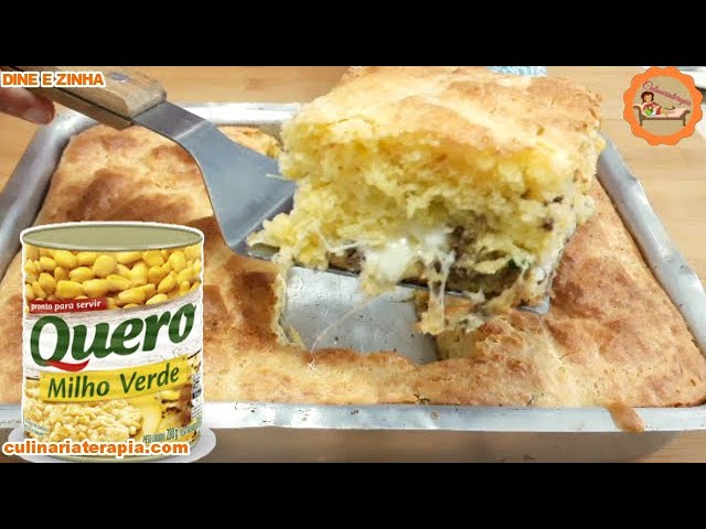 'Video thumbnail for Receita de Pão de Queijo de Milho de Latinha - APOSTILAS NA DESCRIÇÃO'