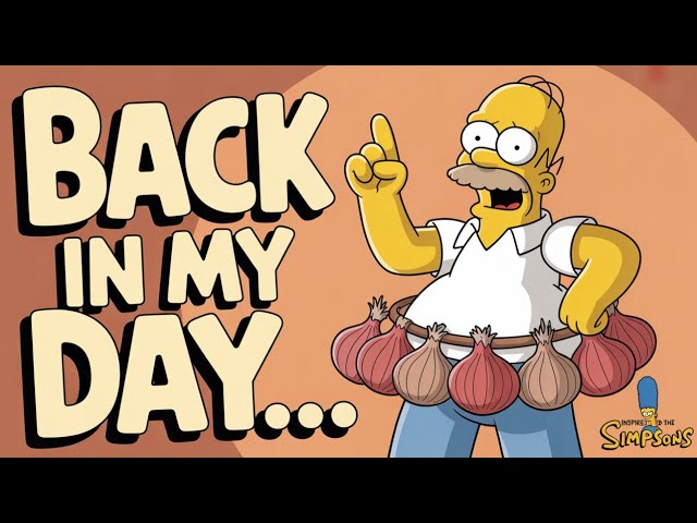 Video thumbnail for Grandpa Simpson’s ‘Back in My Day’ Onion Belt