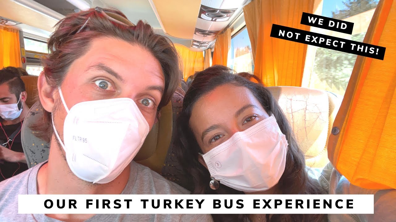 'Video thumbnail for Taking the BUS in Turkey for the FIRST TIME! Travel Day Vlog / Kas First Impressions & NEW Airbnb!'