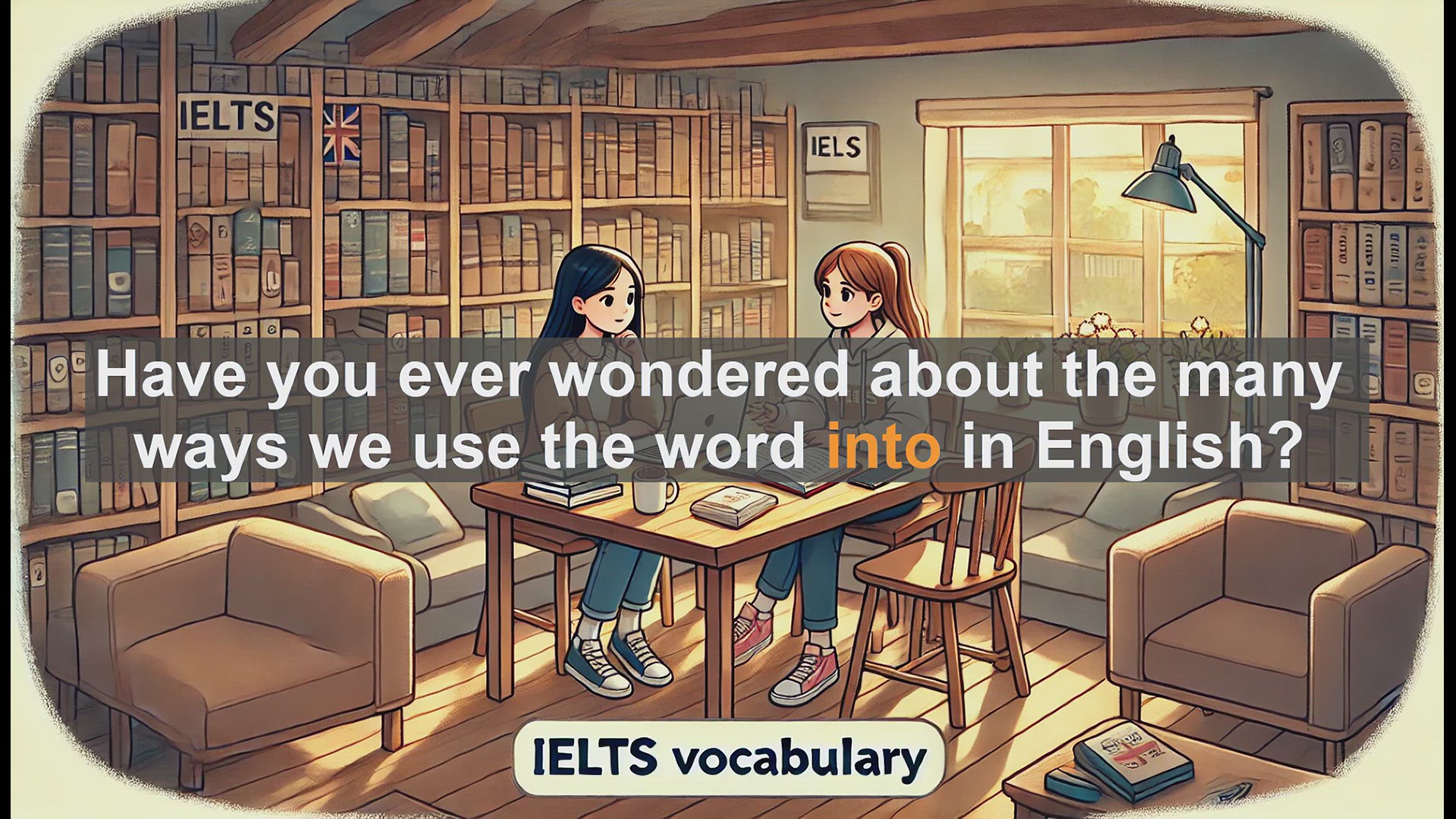 'Video thumbnail for 2500 Must Know IELTS 5.5 Vocabulary - Understanding 'Into': A Key Preposition for IELTS Success'