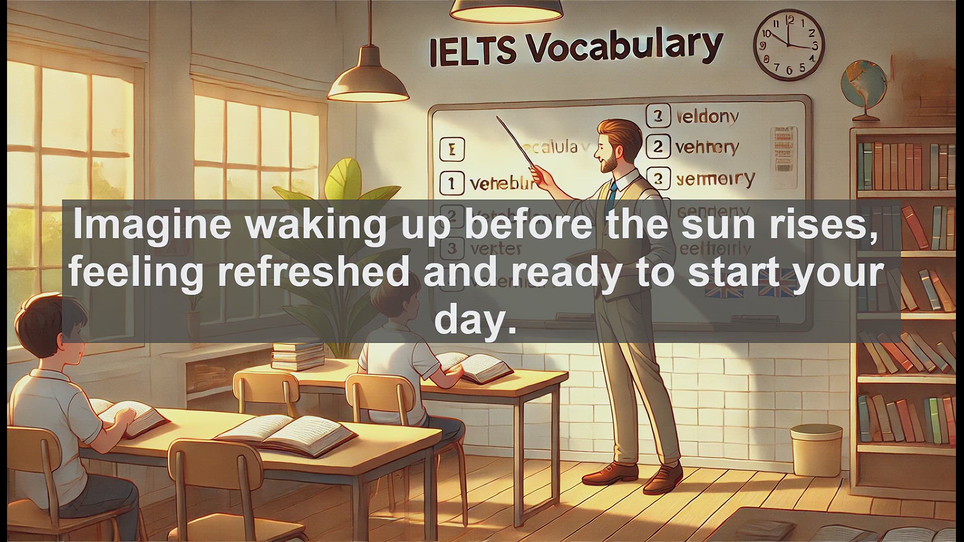'Video thumbnail for 2500 Must Know IELTS 5.5 Vocabulary - Understanding 'Early': A Key Word for IELTS Success'
