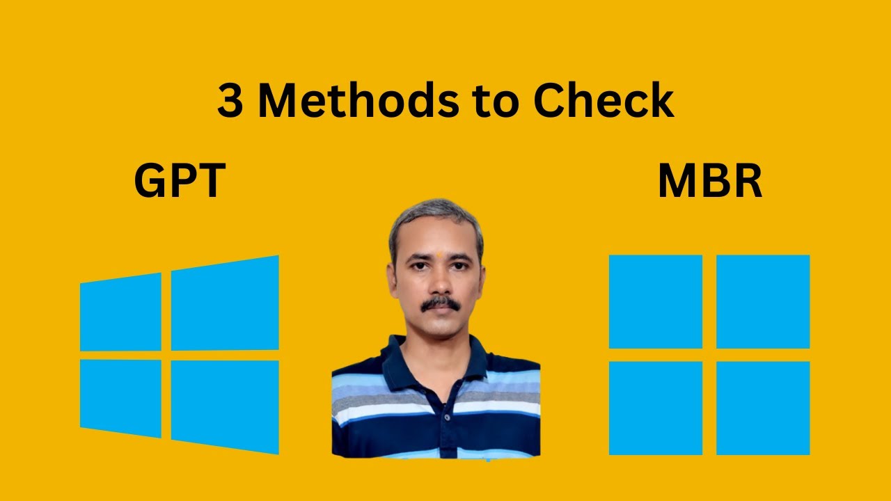 'Video thumbnail for 3 Methods to Find Out if a Disk Drive is GPT or MBR in Windows 11 or 10 | GearUpWindows Tutorial'