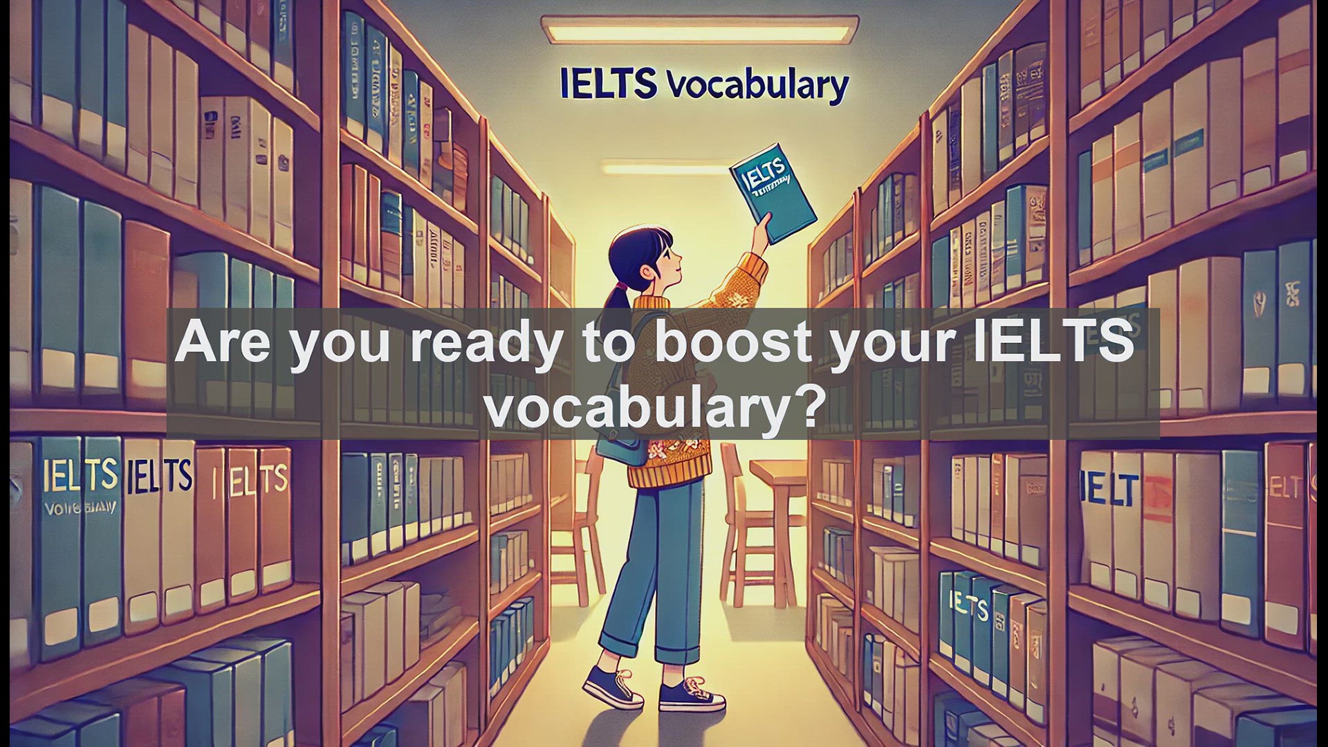 'Video thumbnail for 2500 Must Know IELTS 5.5 Vocabulary - Boost Your IELTS Vocabulary: Understanding and Using 'Excited''