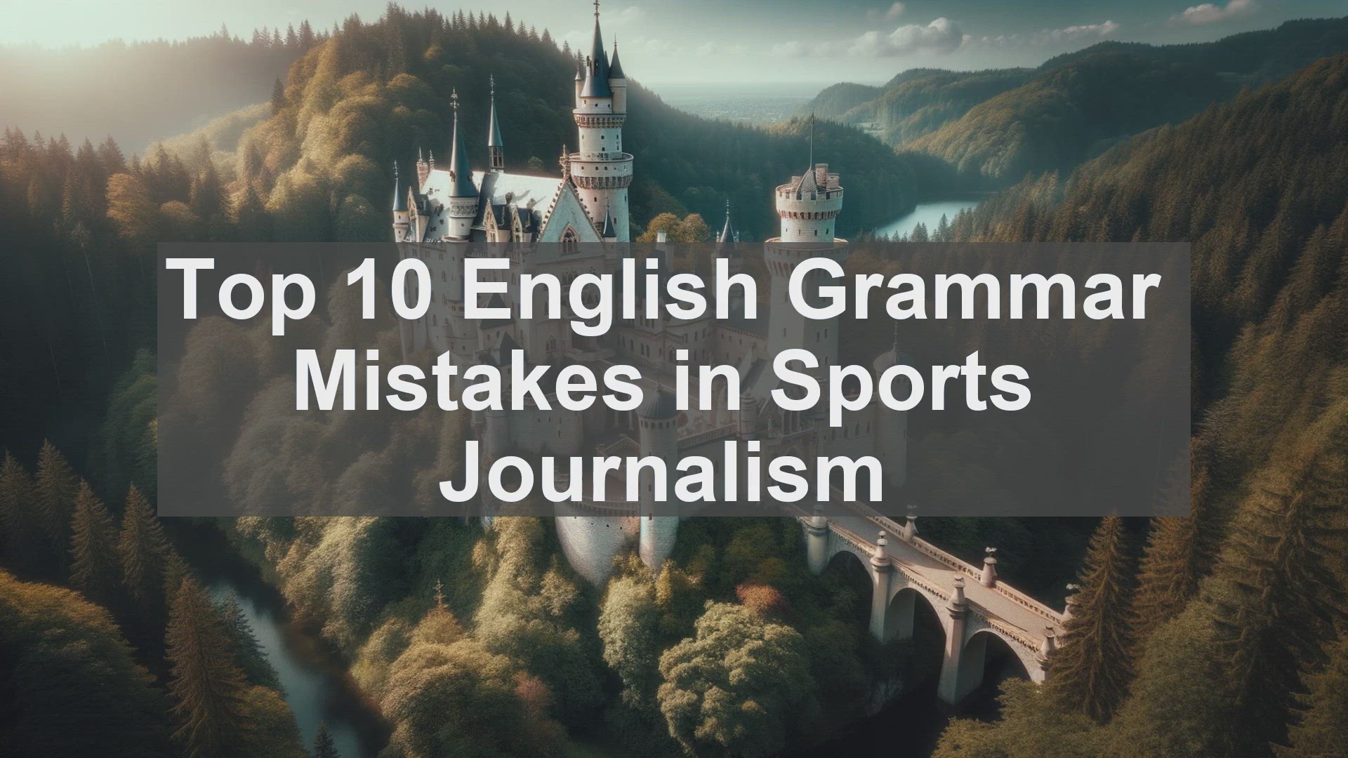 'Video thumbnail for Top 10 English Grammar Mistakes in Sports Journalism'