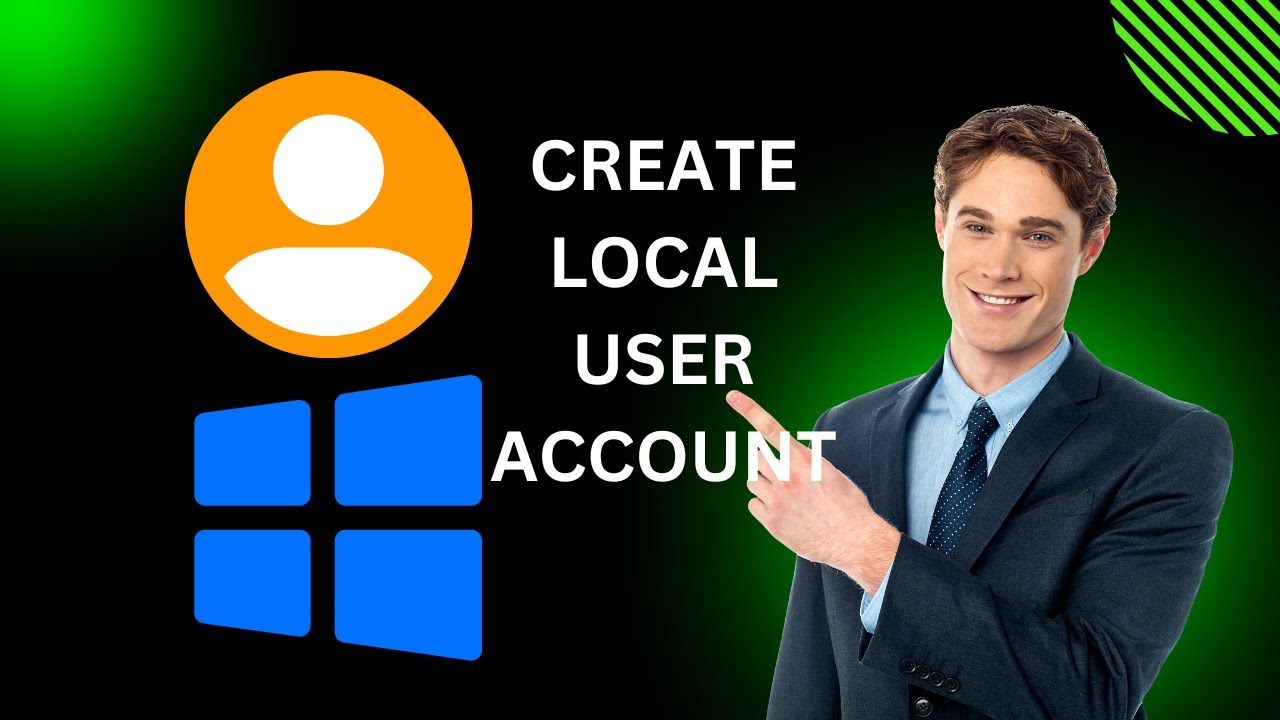 'Video thumbnail for How to Add a Local User Account on Windows 10 | GearUpWindows Tutorial'