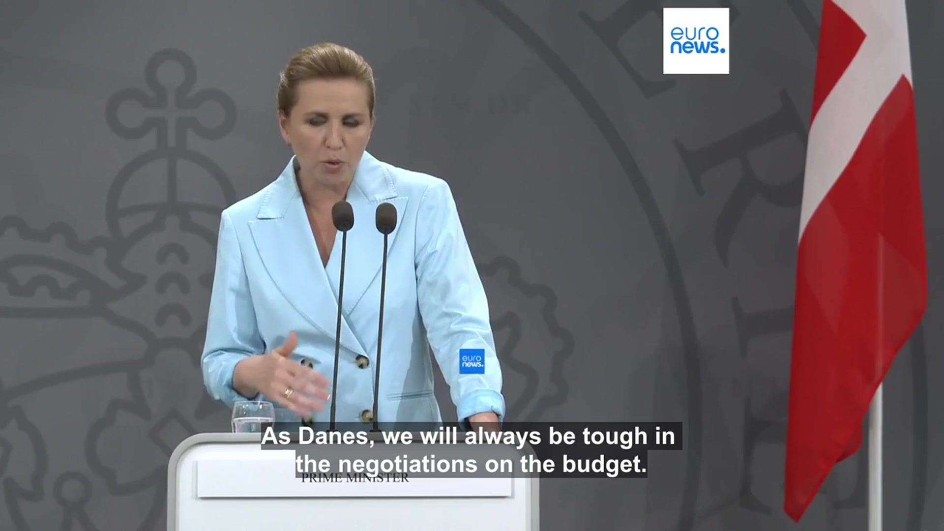 'Video thumbnail for Denmark quits the Frugal Four to focus on rearming Europe, says PM Frederiksen'