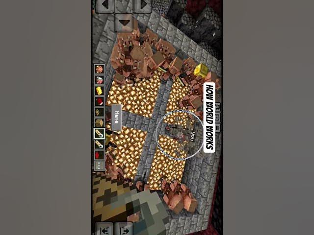 Video thumbnail for how world works #gaming #minecraft #motivation