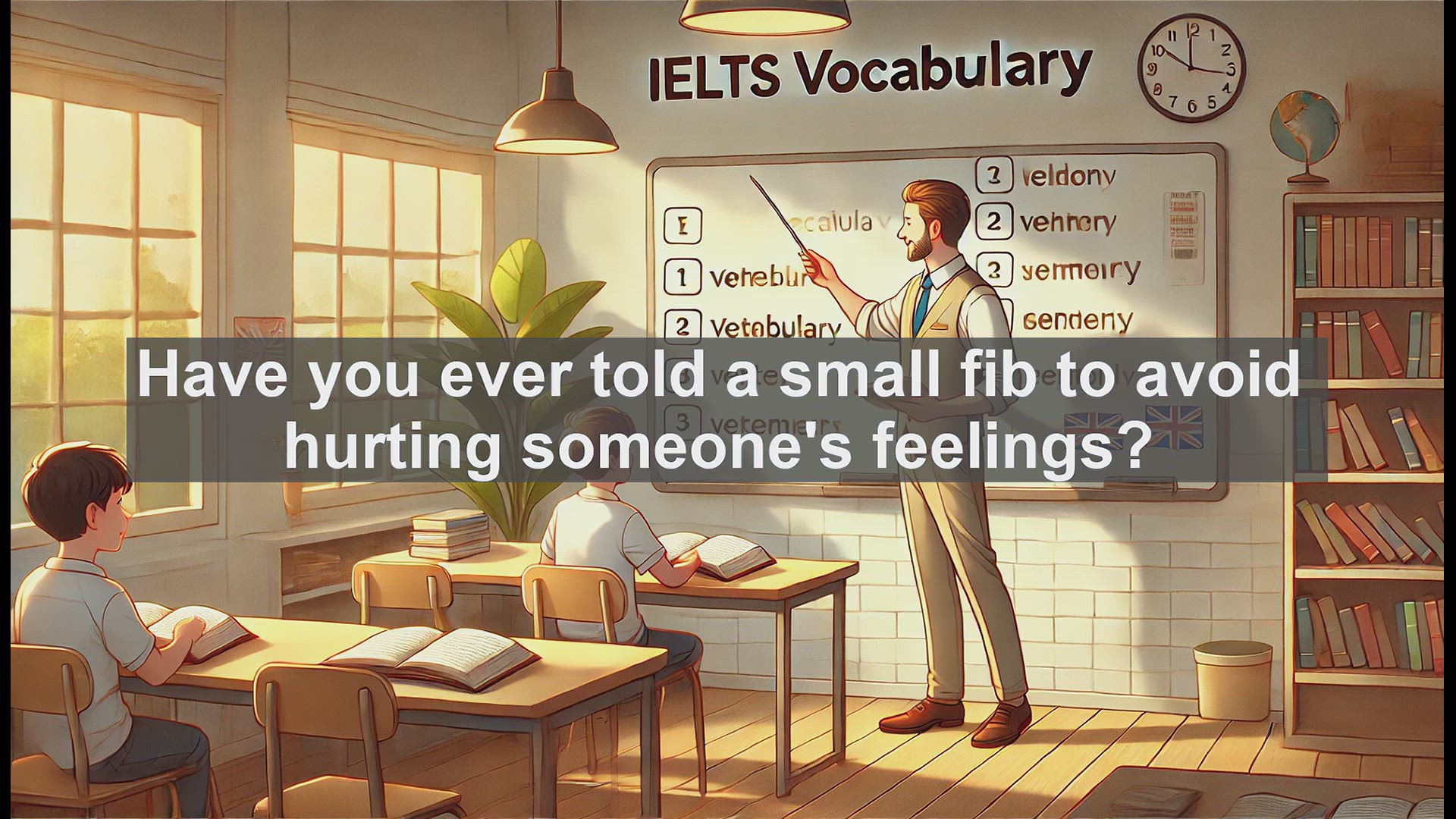 'Video thumbnail for 2500 Must Know IELTS 5.5 Vocabulary - Understanding the Word 'Lie' in English'