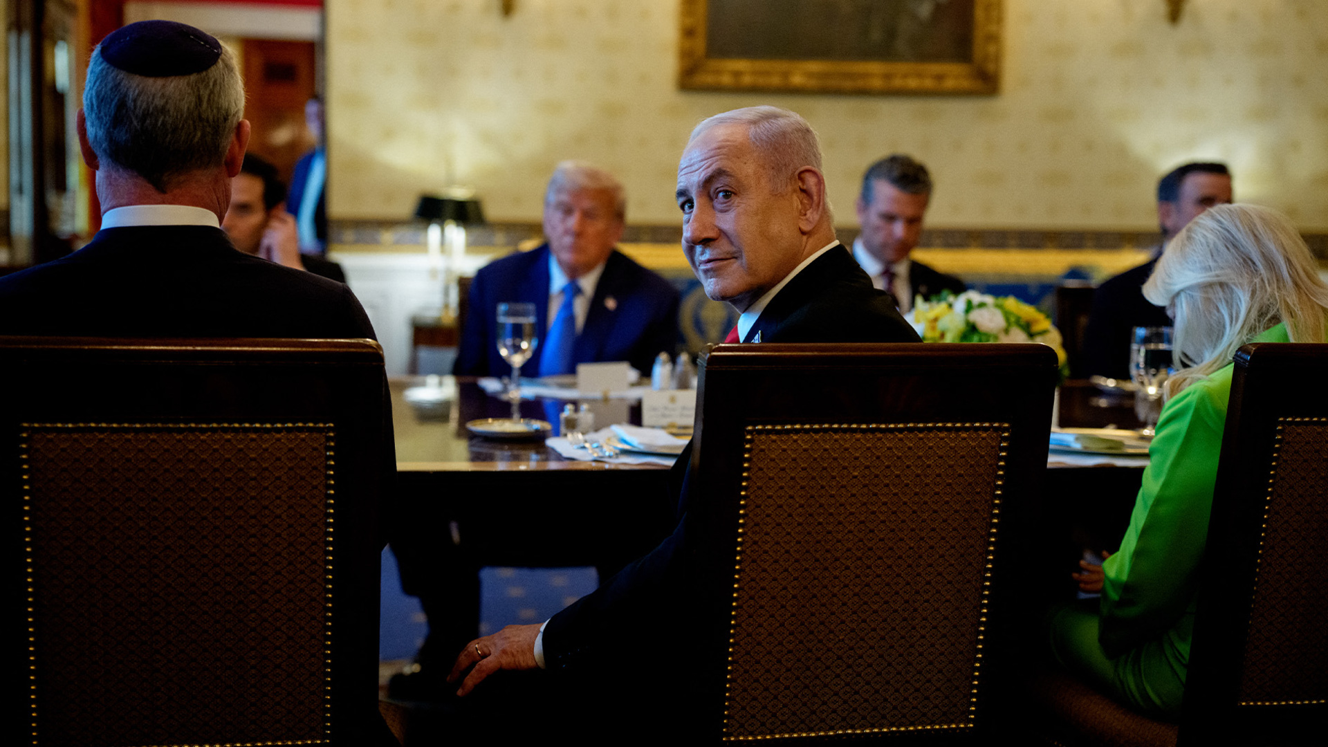 'Video thumbnail for Trump and Netanyahu push plans to get Palestinians out of Gaza'