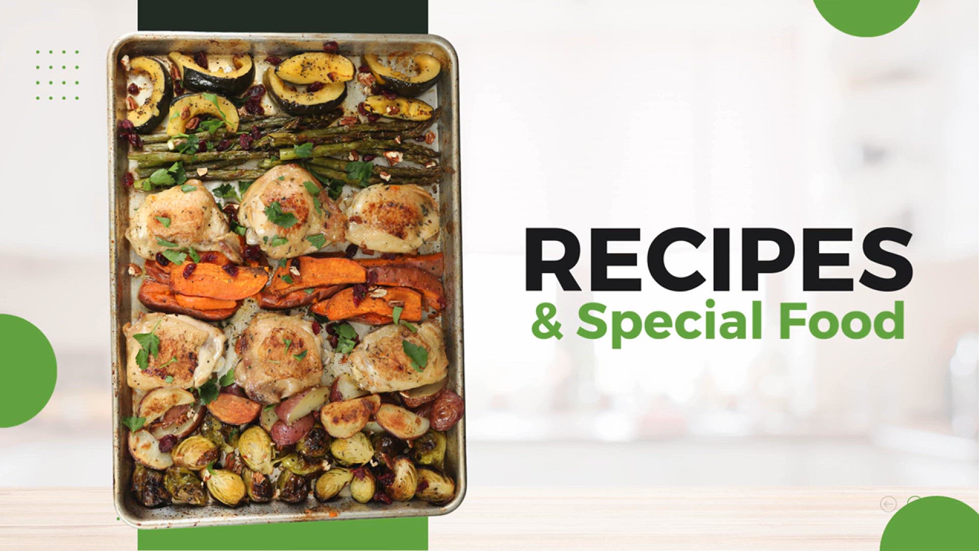 'Video thumbnail for Sheet Pan : Lemon and Herb Flavors Recipes'