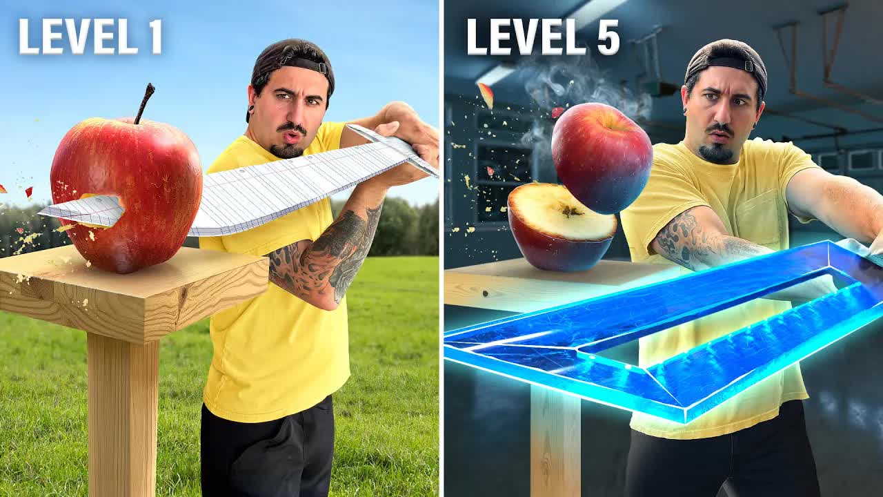 Video thumbnail for Jake Carlini: building 5 levels of swords: from paper to energy sword!