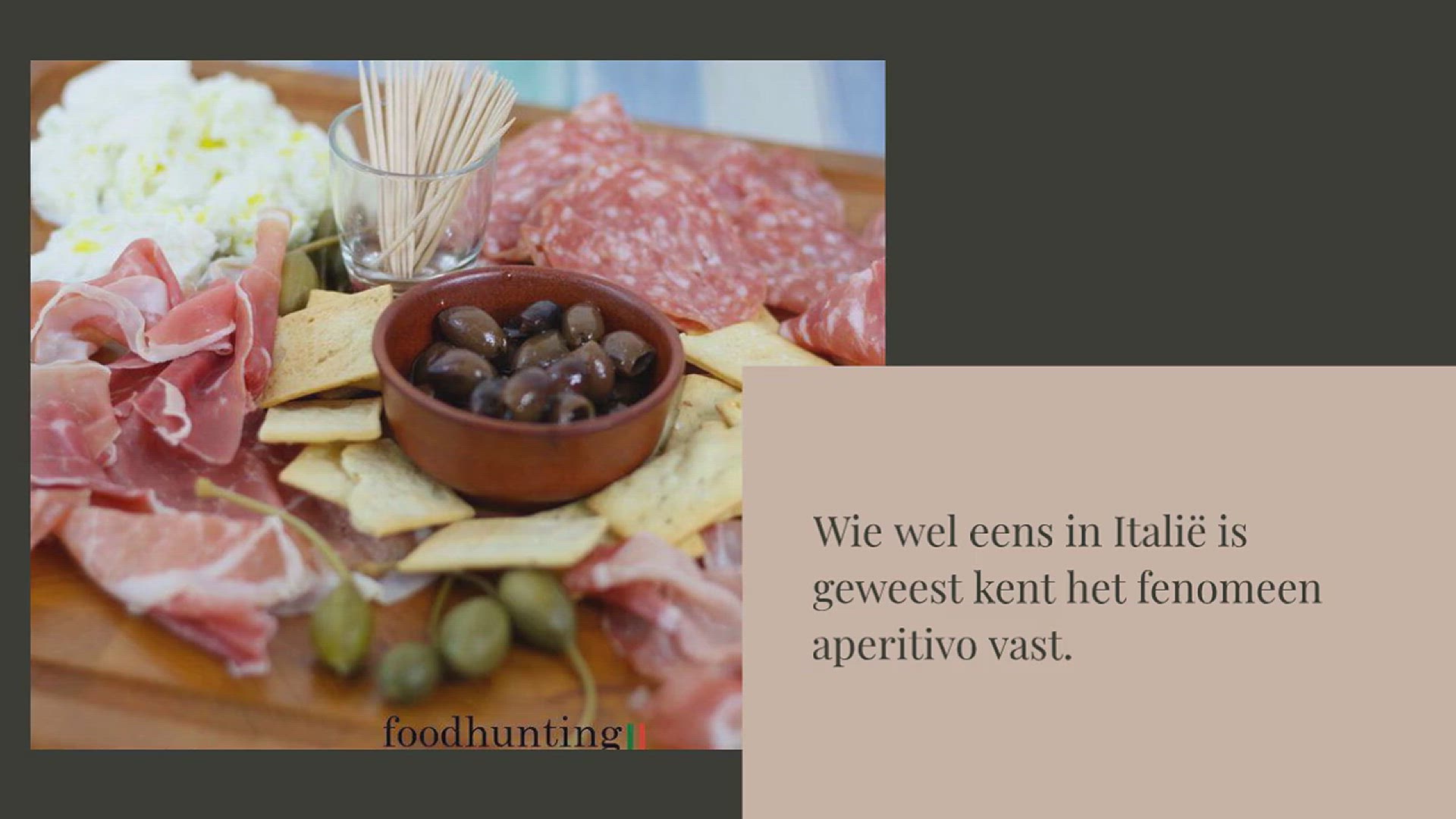 Video thumbnail for Maak je eigen borrelplank met Italiaanse borrelhapjes}