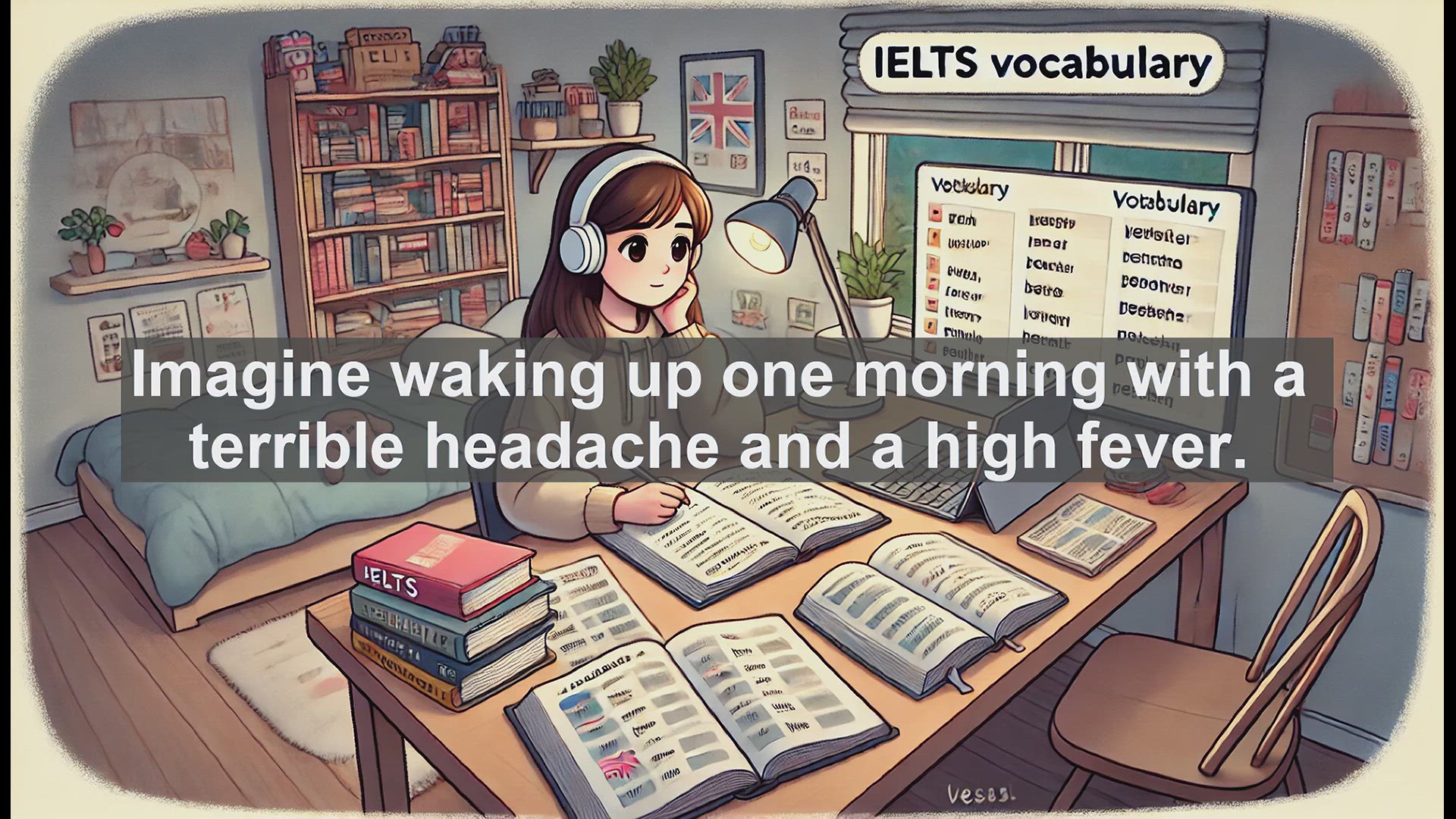 'Video thumbnail for 2500 Must Know IELTS 5.5 Vocabulary - Understanding 'Disease': Essential IELTS Vocabulary'