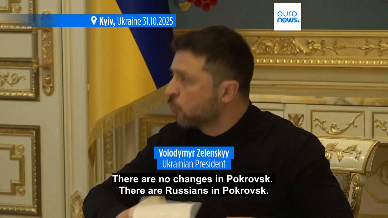 Video thumbnail for Russia deploys 170,000 troops for push in Ukraine's Donetsk region, Zelenskyy says