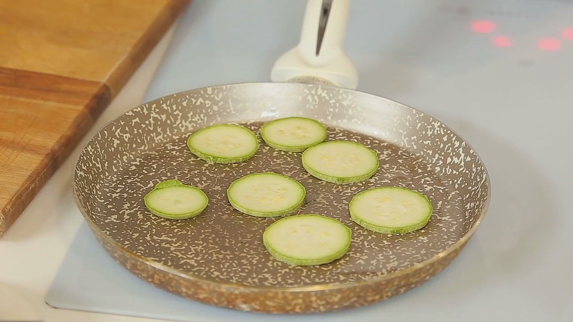 'Video thumbnail for Beef and Quinoa Stuffed Zucchini'