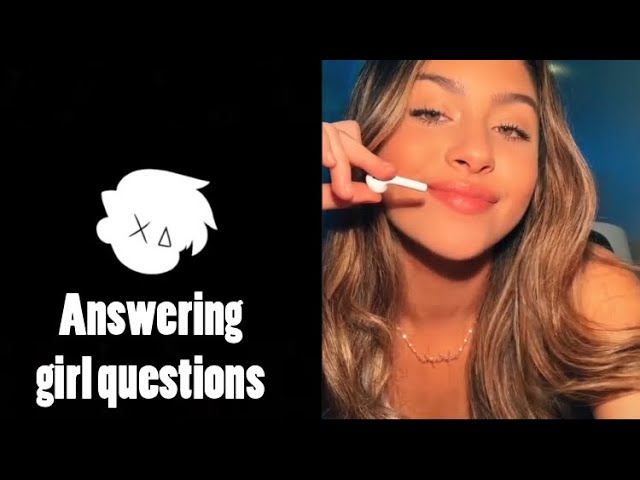 Video thumbnail for ￼answering some girl questions