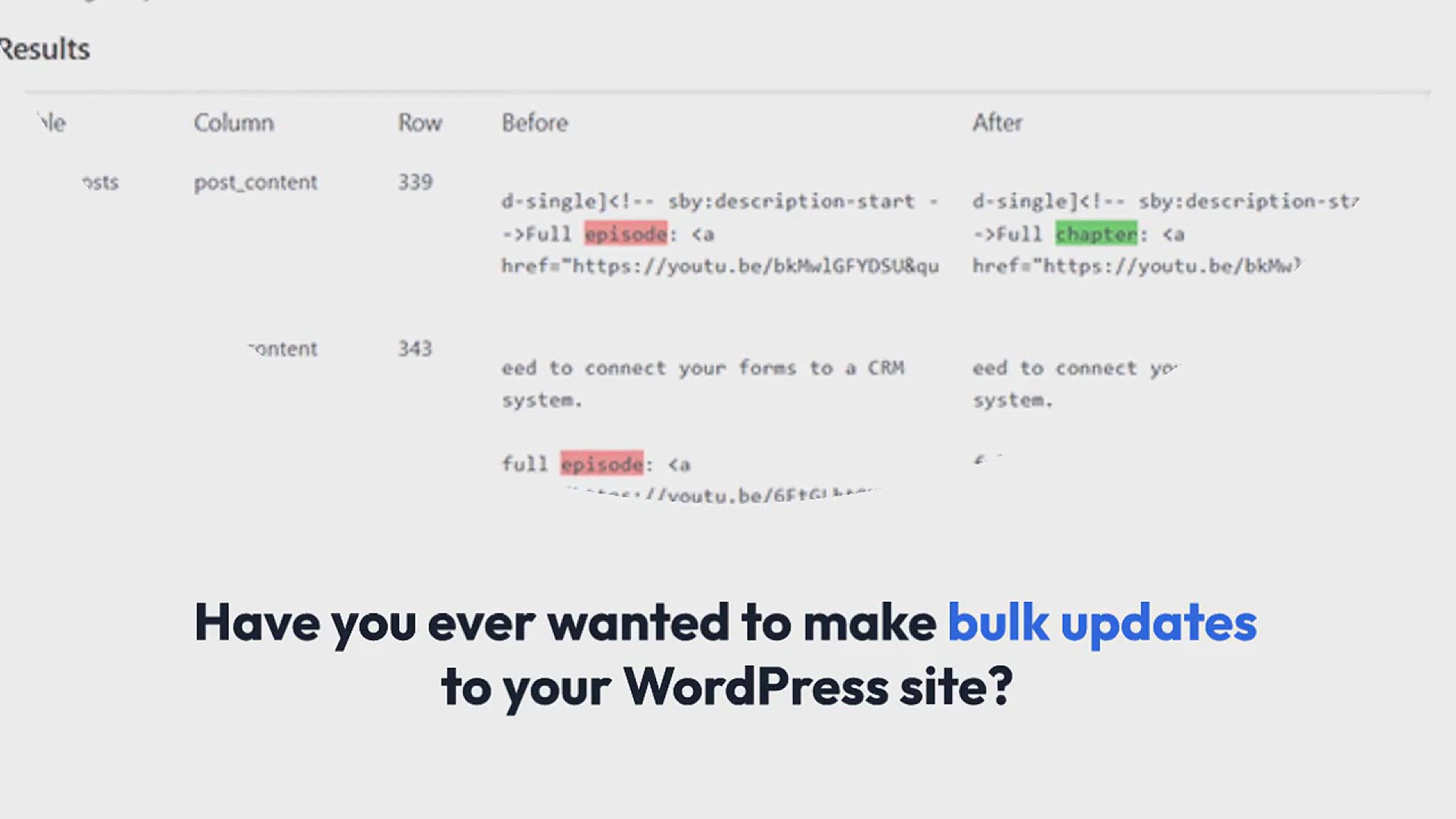 'Video thumbnail for Introducing Search & Replace Everything by WPCode: Bulk Editing in WordPress Made Easy'