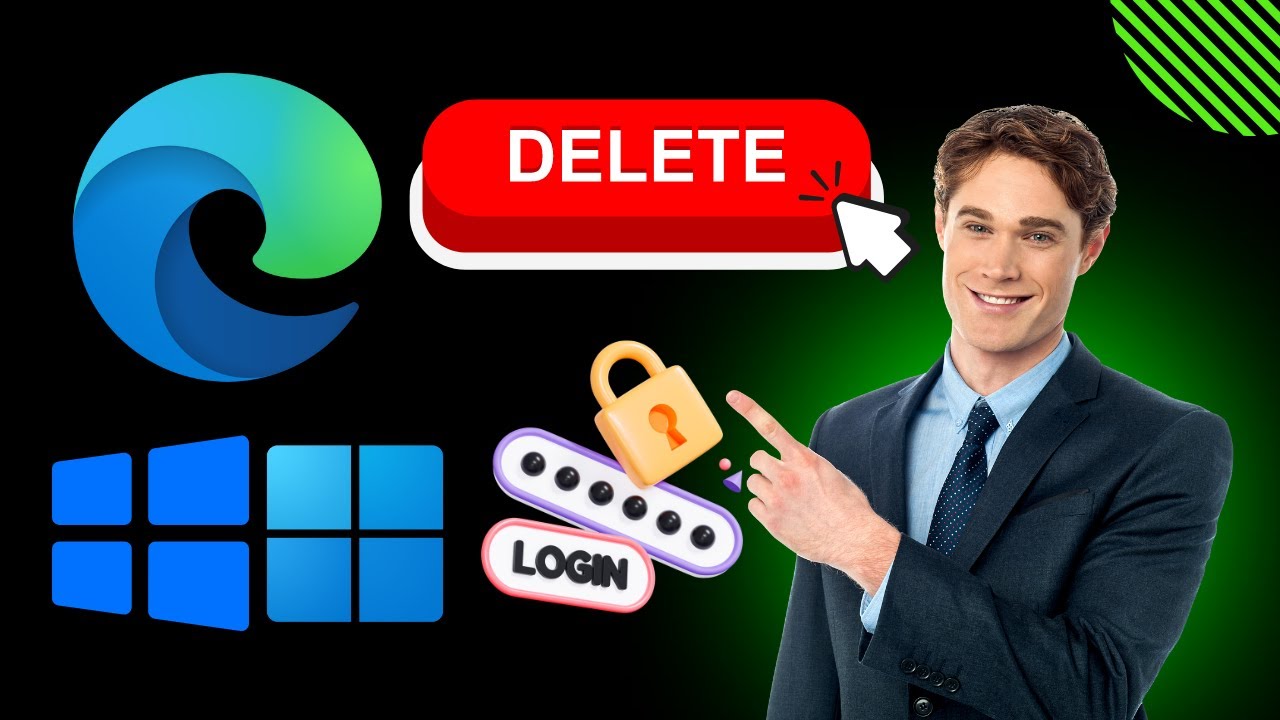 'Video thumbnail for How to Delete Saved Passwords in Microsoft Edge on Windows 11 or 10 | GearUpWindows Tutorial'