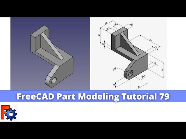'Video thumbnail for FreeCAD Part Modeling Tutorial 79 | FreeCAD Tutorial | Mechnexus |'