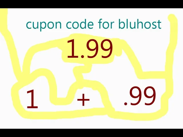 'Video thumbnail for bluehost coupon code hosting recommended by wordpress'