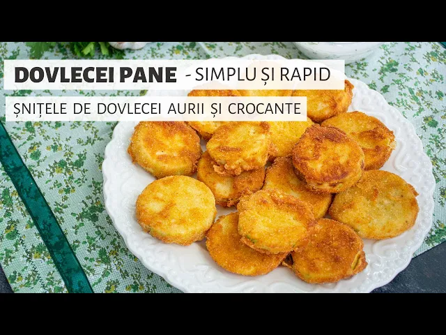 'Video thumbnail for Nu te mai saturi de ei! Dovlecei pane cu mujdei de usturoi - simplu și rapid! | Bucate Aromate'