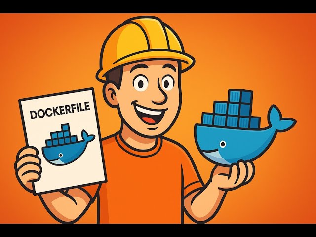 Video thumbnail for How to Build Docker Images from Scratch with Dockerfile