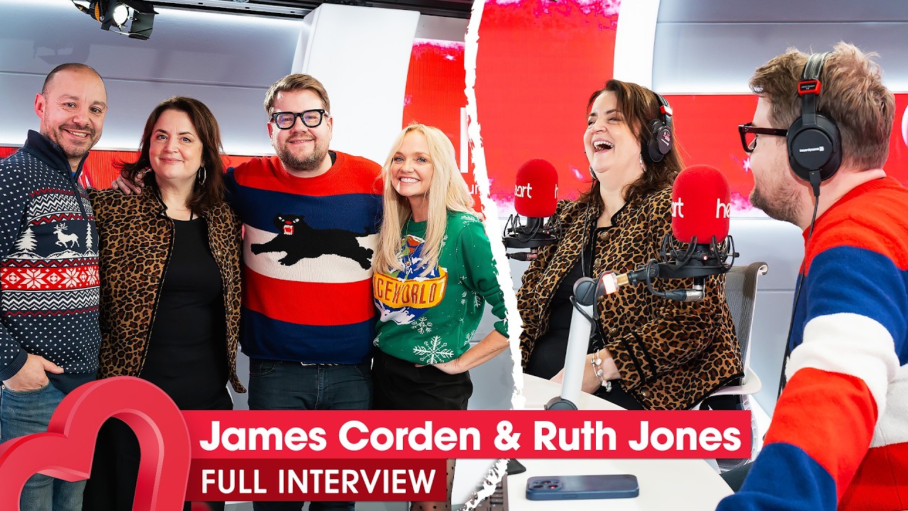 video of: James Corden and Ruth Jones have an unbreakable bond