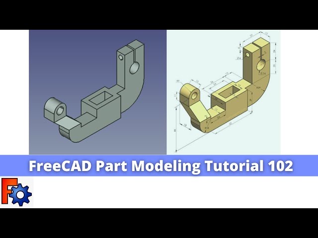 'Video thumbnail for FreeCAD Part Modeling Tutorial 102 | FreeCAD Tutorial | Mechnexus |'