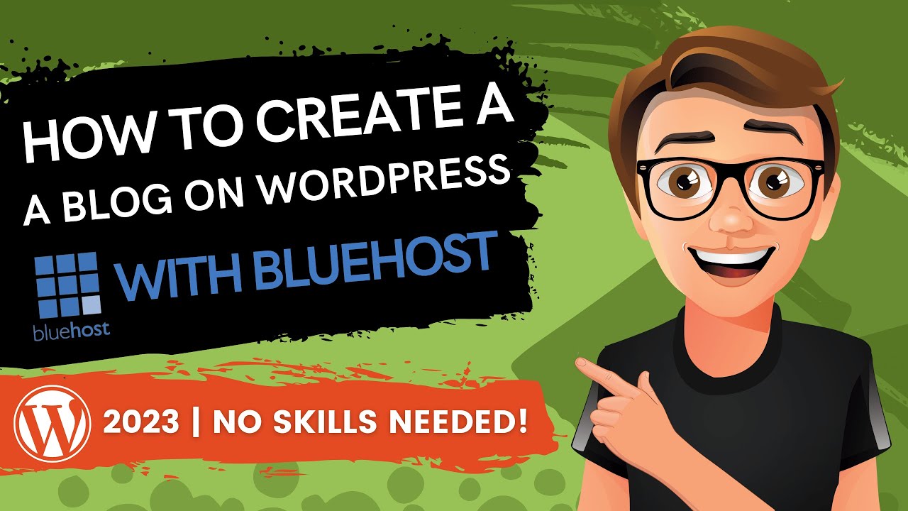 'Video thumbnail for How To Build A Website With Bluehost 2023  [Made Easy]'