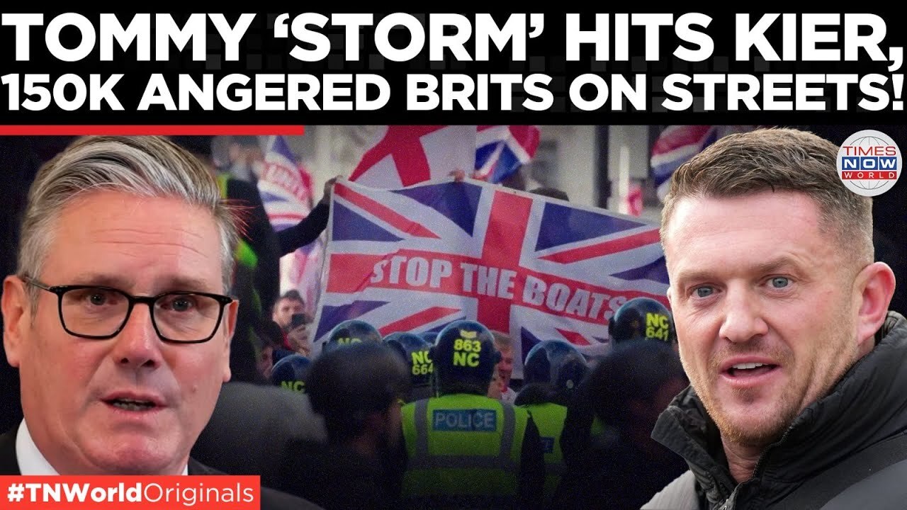 Video thumbnail for How Tommy Robinson: The Man, the Movement & the 150,000 Strong March Shaped Britain’s Far Right