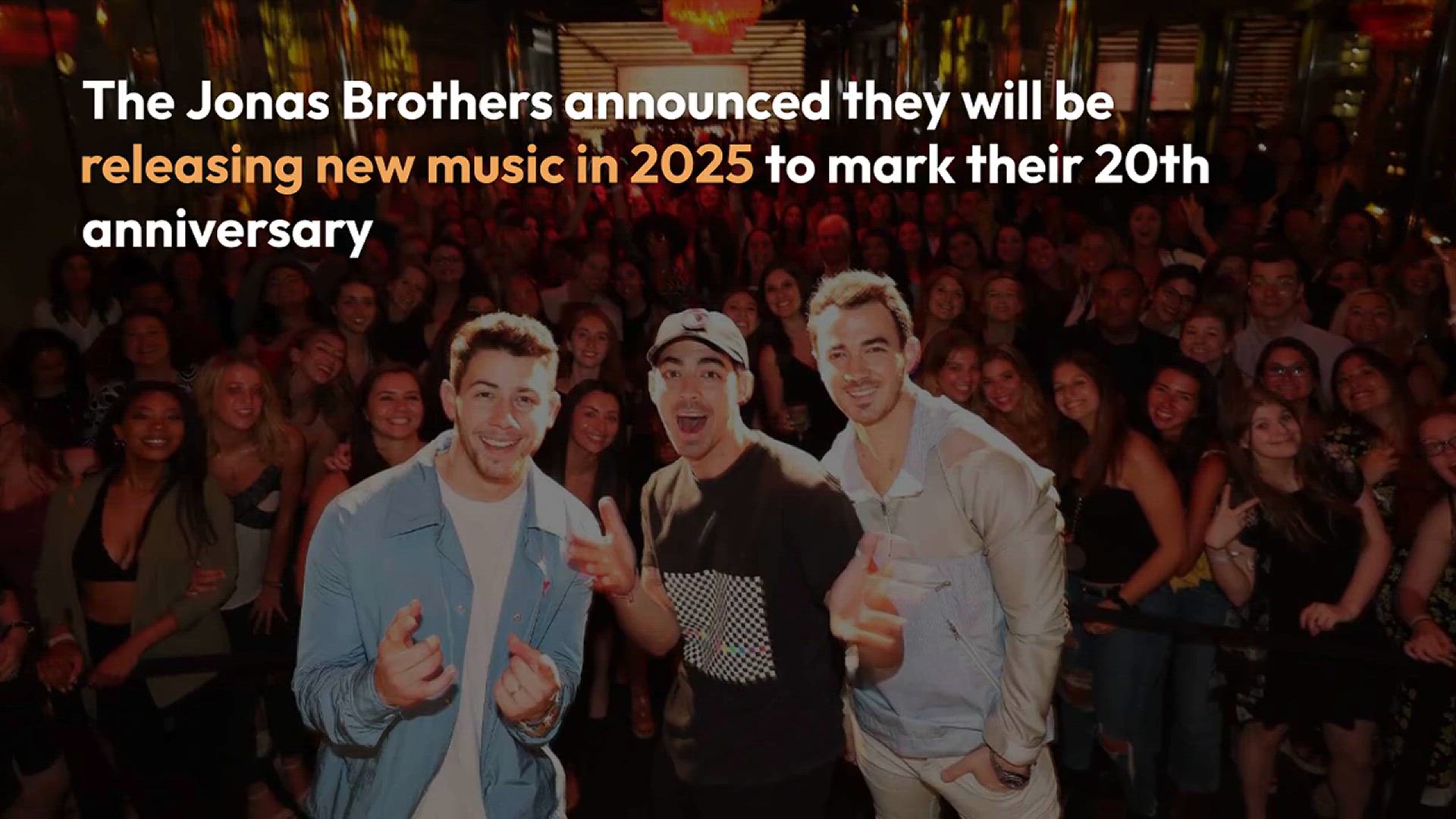 Video thumbnail for Jonas Brothers 20th Anniversary Tease