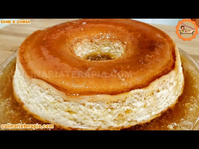 'Video thumbnail for Pudim Sem Leite Condensado, Só 3 Ingredientes @Culinariaterapia'