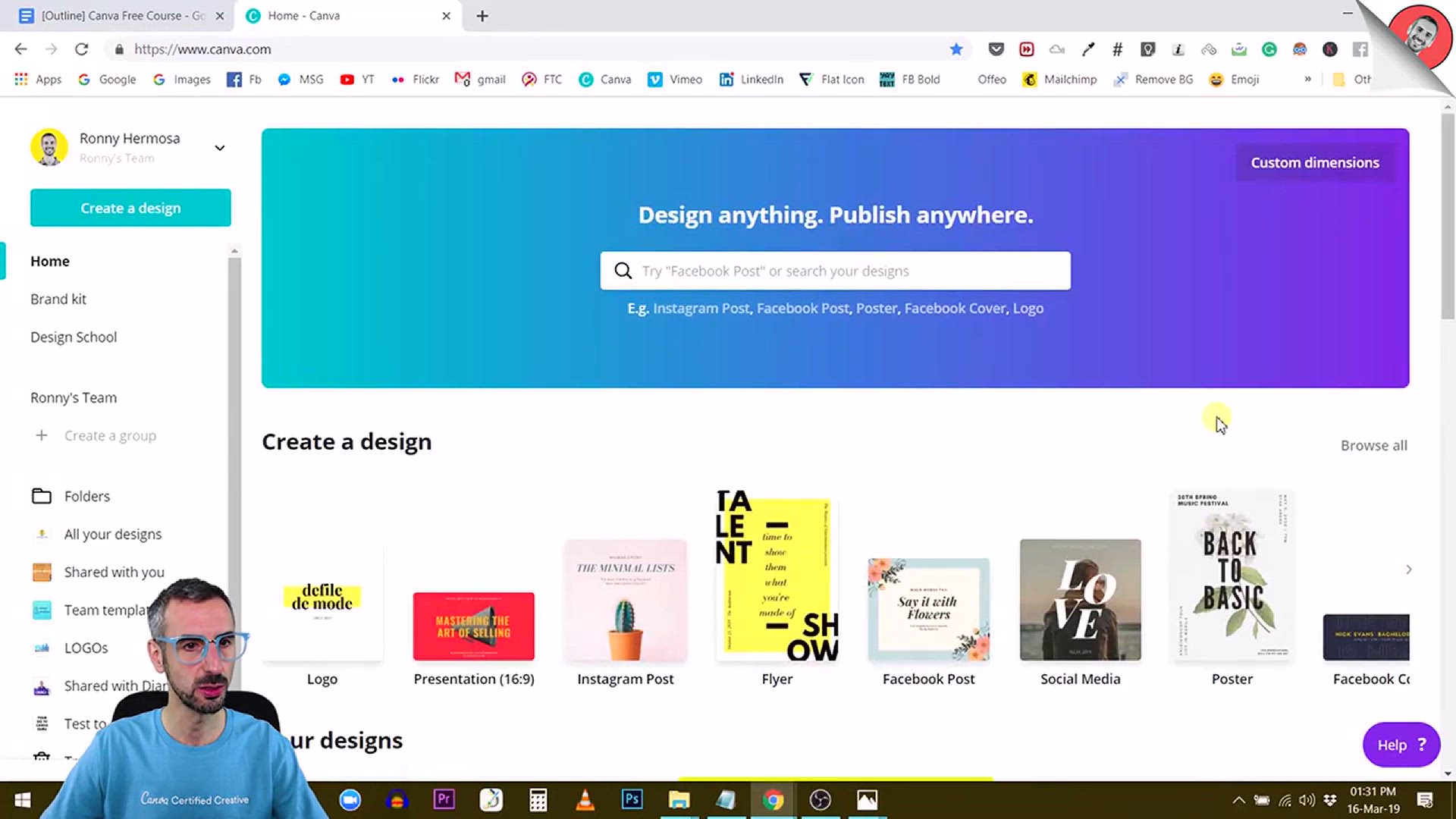 'Video thumbnail for How to create Silver and Gold letters in Canva'