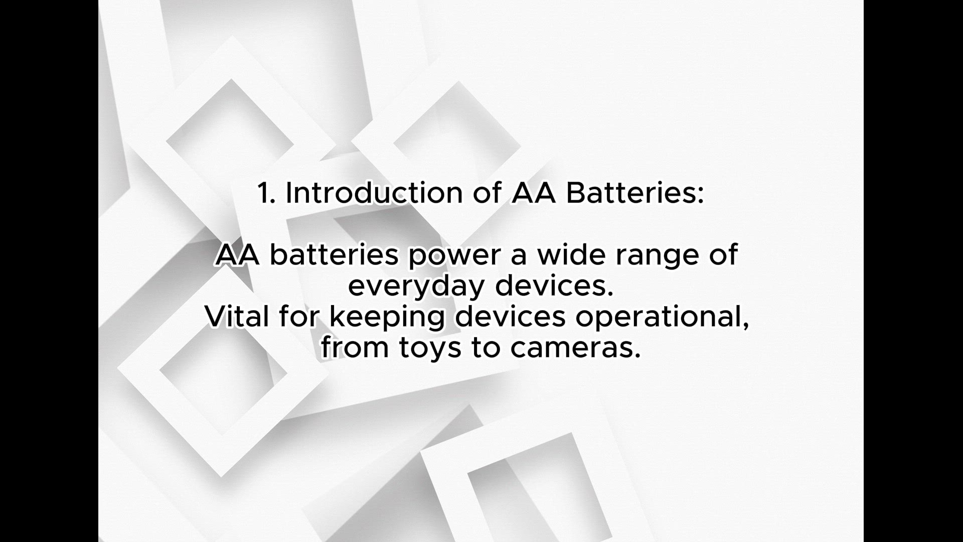 'Video thumbnail for AA Batteries Capacity: Factors, Types, Tips, Disposal'