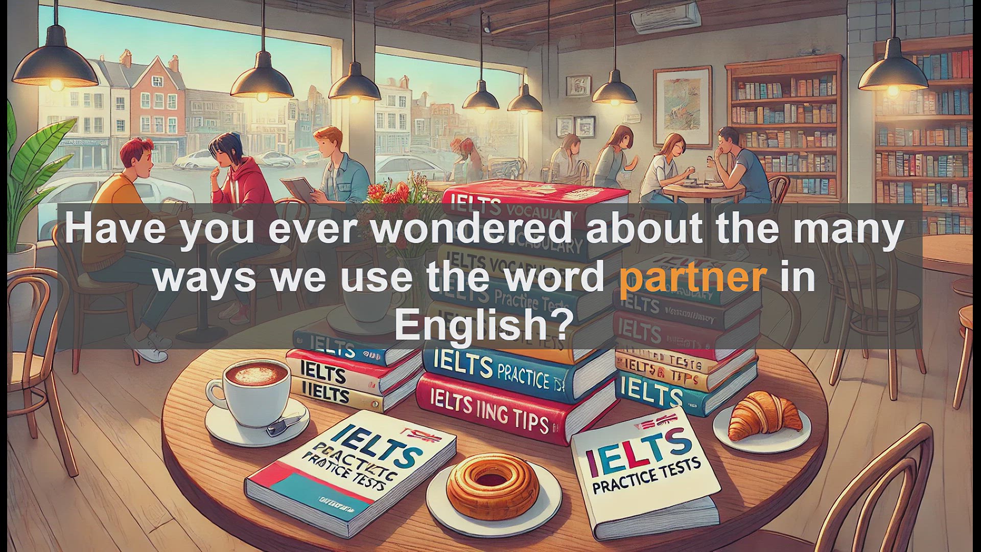 'Video thumbnail for 2500 Must Know IELTS 5.5 Vocabulary - Understanding the Word 'Partner' in English'