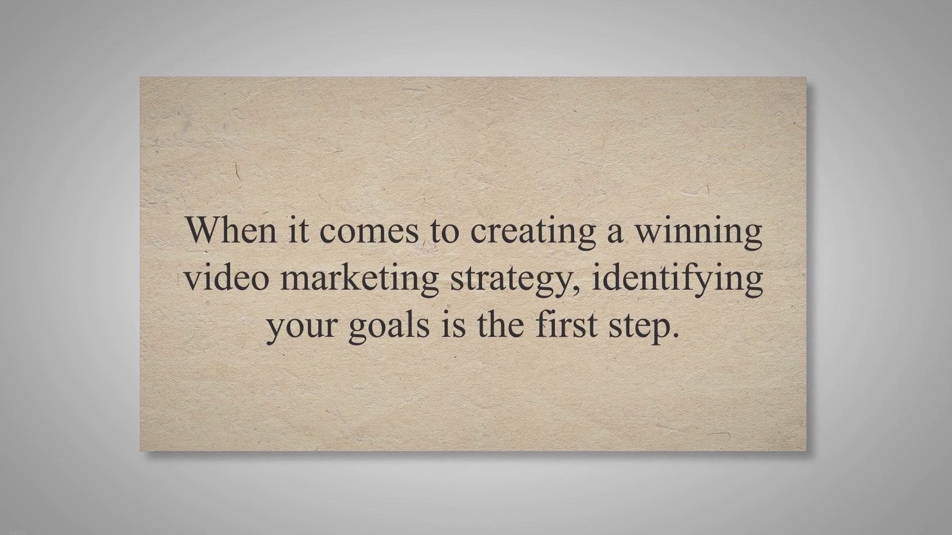 Video thumbnail for Creating a Winning Video Marketing Strategy: Identifying Goals, Crafting Content and Measuring Success