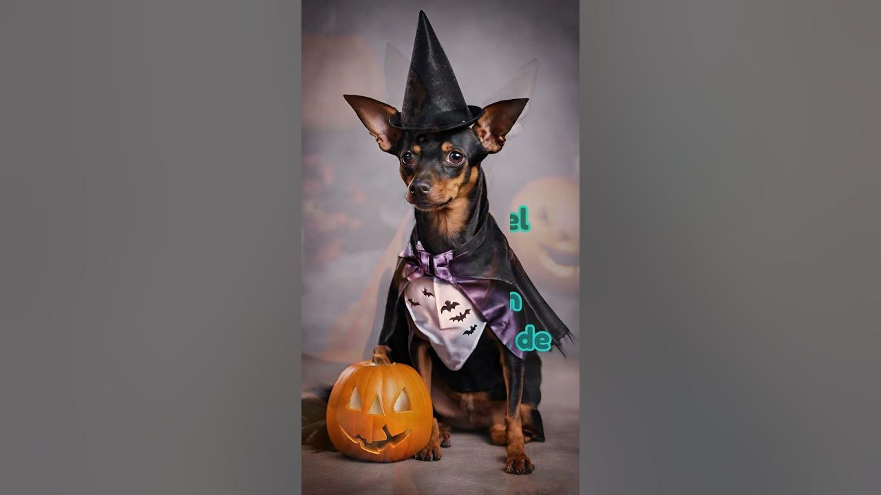 Video thumbnail for 馃悤驴Disfrazas a tu perrito en Halloween?    鉂わ笍 #minipinscher